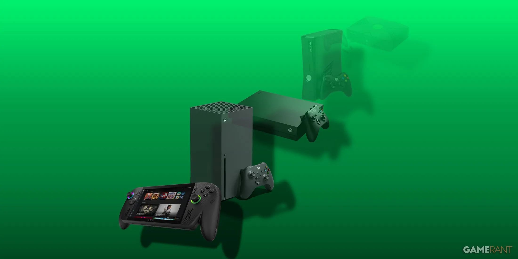ROG Xbox Ally thể hiện sự tích hợp với Windows 11 và hệ sinh thái Xbox Cloud Gaming