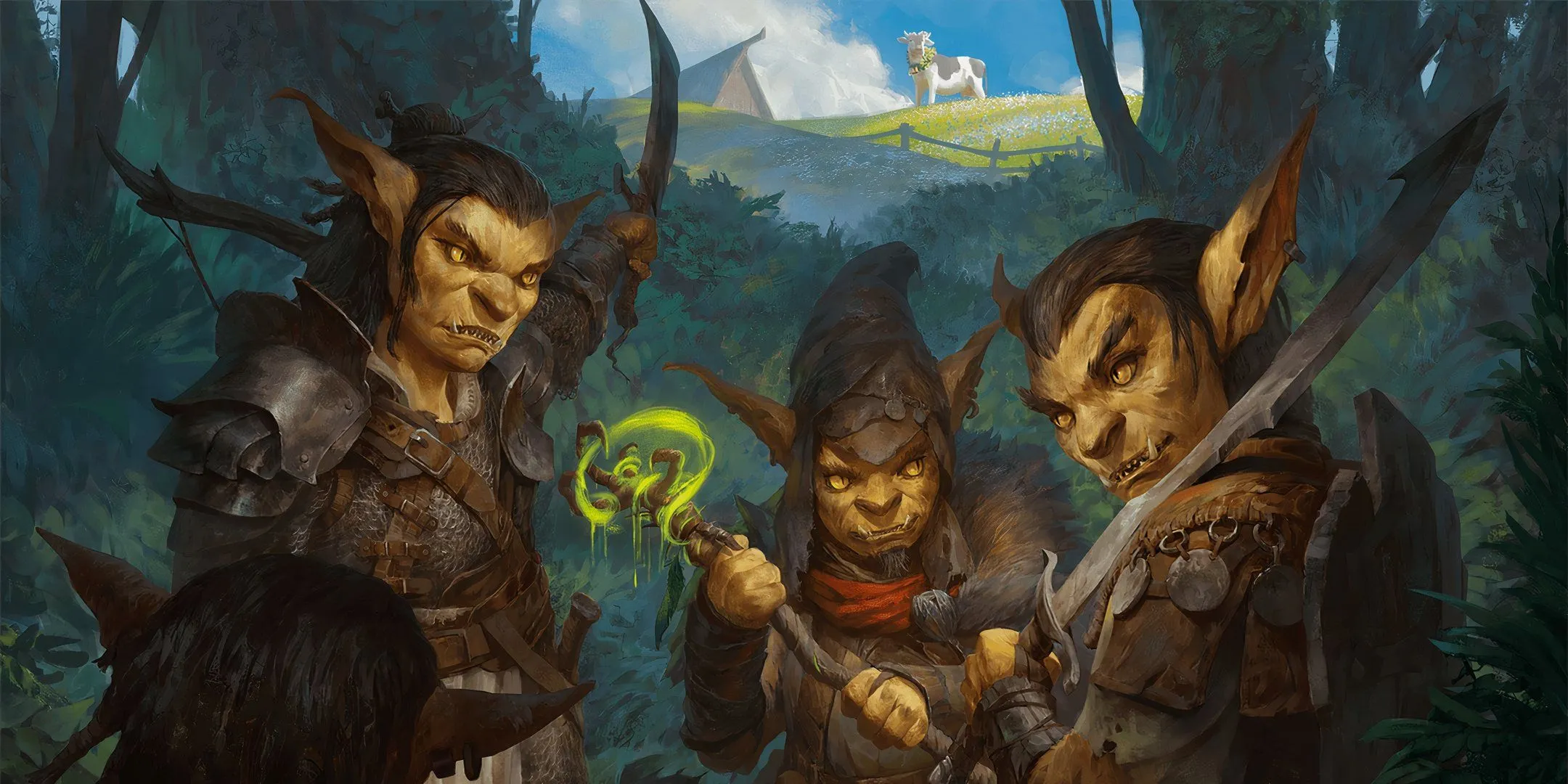 Ba yêu tinh ẩn mình trong bóng tối trong Dungeons & Dragons