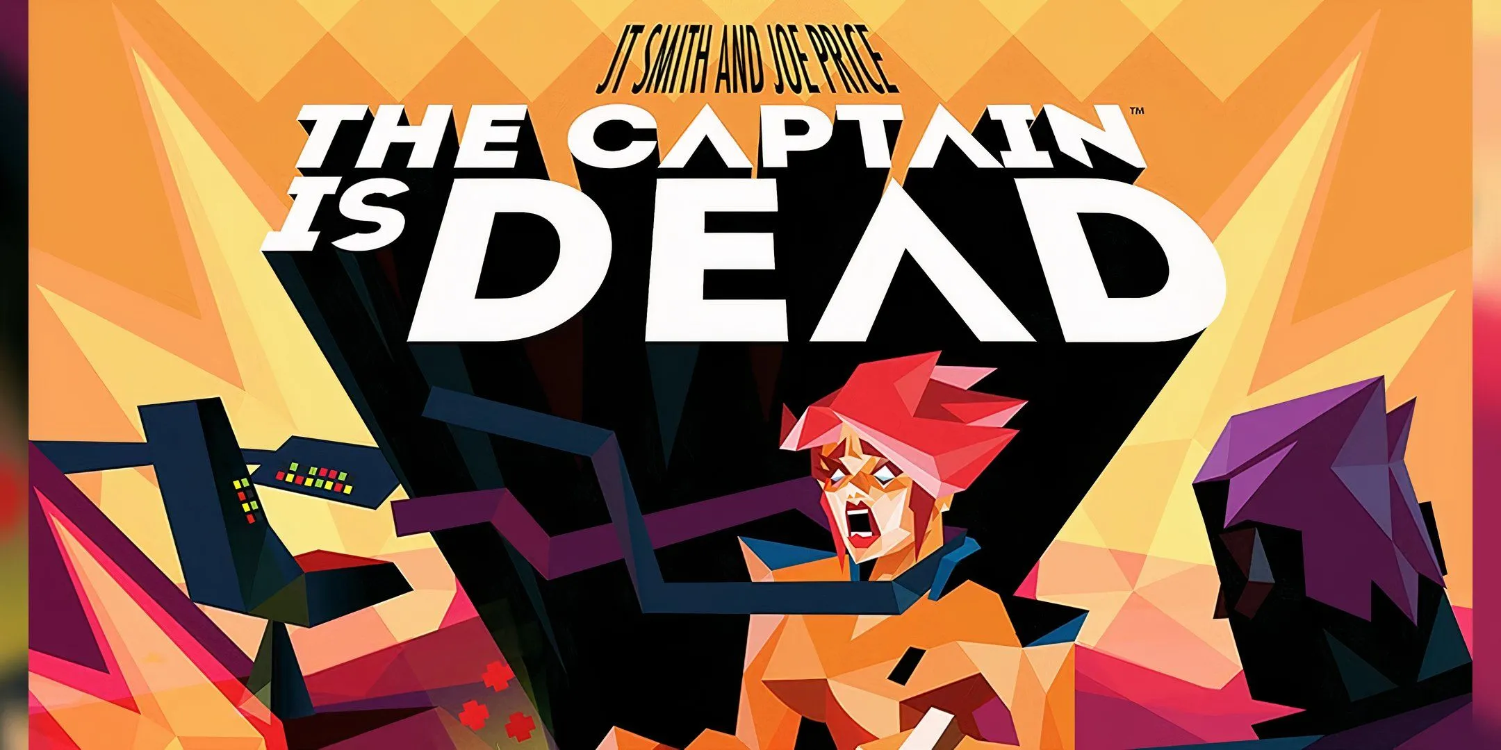 Bìa hộp game The Captain is Dead với hình ảnh phi hành đoàn vũ trụ