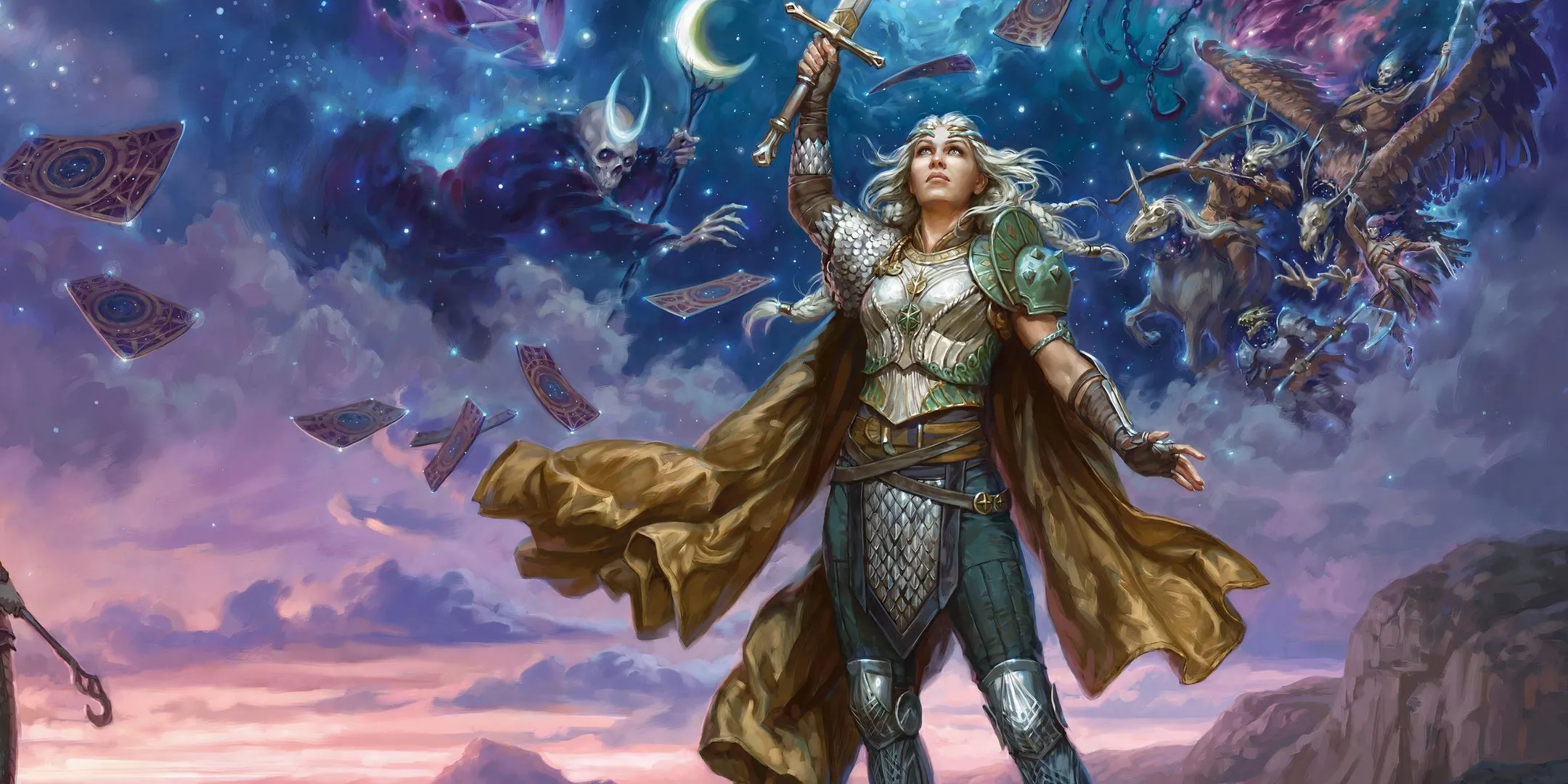 Bìa sách The Book of Many Things, một vật phẩm huyền thoại trong D&amp;D tượng trưng cho sự biến đổi và những lựa chọn đa dạng trong xây dựng nhân vật.