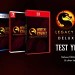 Các phiên bản vật lý của Mortal Kombat Legacy Kollection với chi tiết Standard, Deluxe và Kollector's Edition