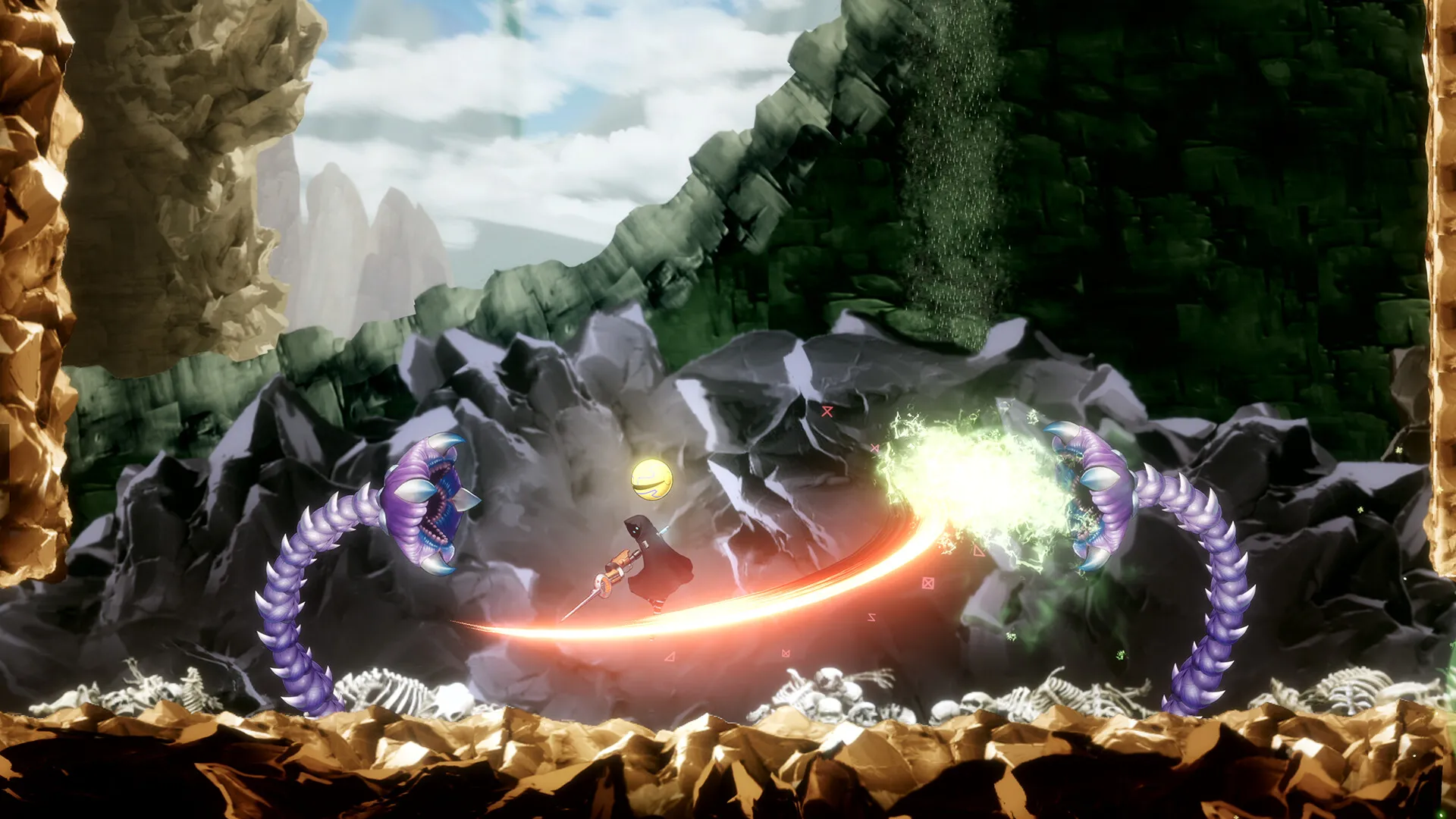 Chiến binh trong Shadow Labyrinth đối mặt với kẻ thù hung hãn, minh họa lối chơi combat khắc nghiệt