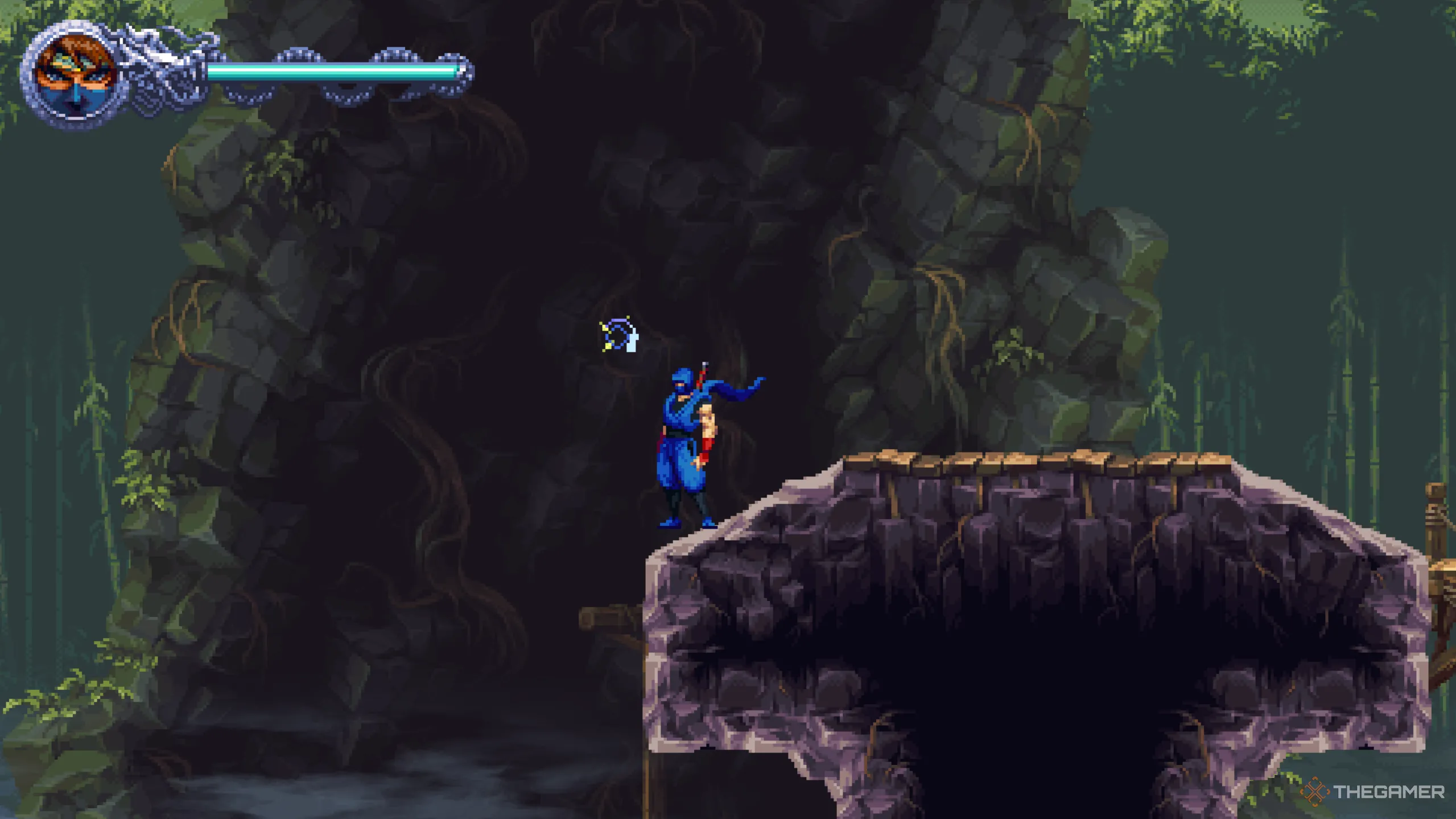 Crystal Skull cuối cùng của màn After the Demons! trong Ninja Gaiden Ragebound nằm trên con đường đang bốc cháy, đòi hỏi người chơi phải nhanh chóng thu thập trước khi lửa lan đến.