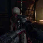 game thủ đang sử dụng vũ khí cận chiến để gây sát thương cắt lên Zed trong Killing Floor 3