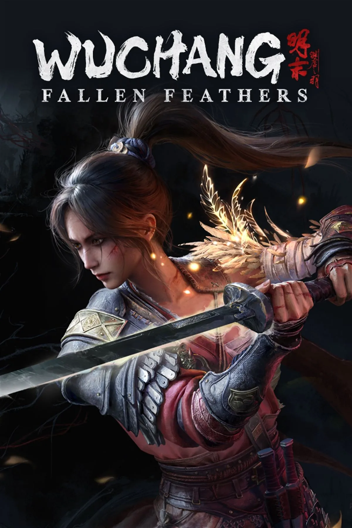 Hình ảnh bìa của Wuchang: Fallen Feathers, tổng quan về phong cách đồ họa và thiết kế game.