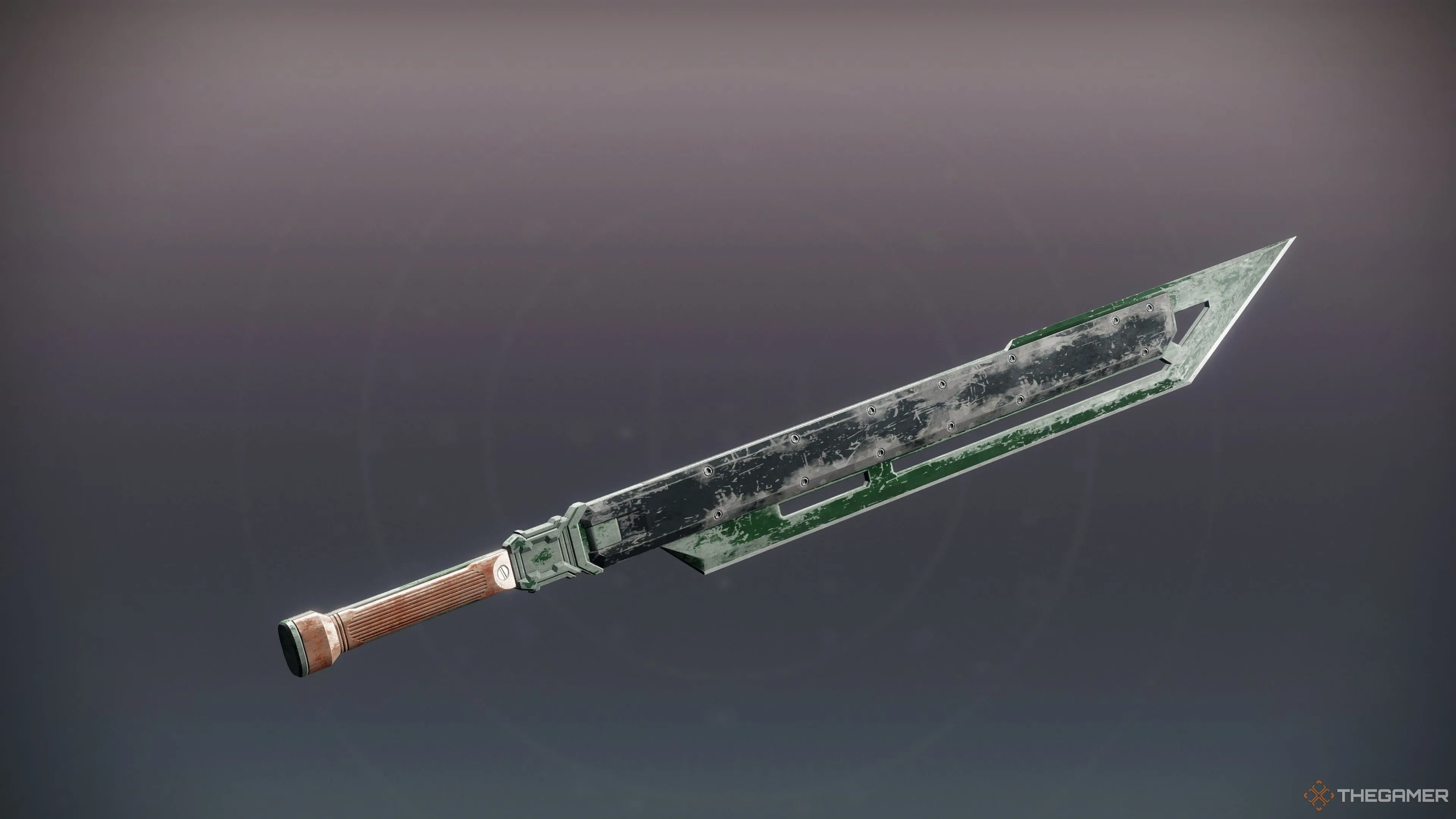 Kiếm Wave Frame Aurora Dawn trong giao diện Destiny 2, vũ khí cận chiến mạnh mẽ cho PvE