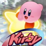 Kirby Air Ride với giao diện đua xe tốc độ