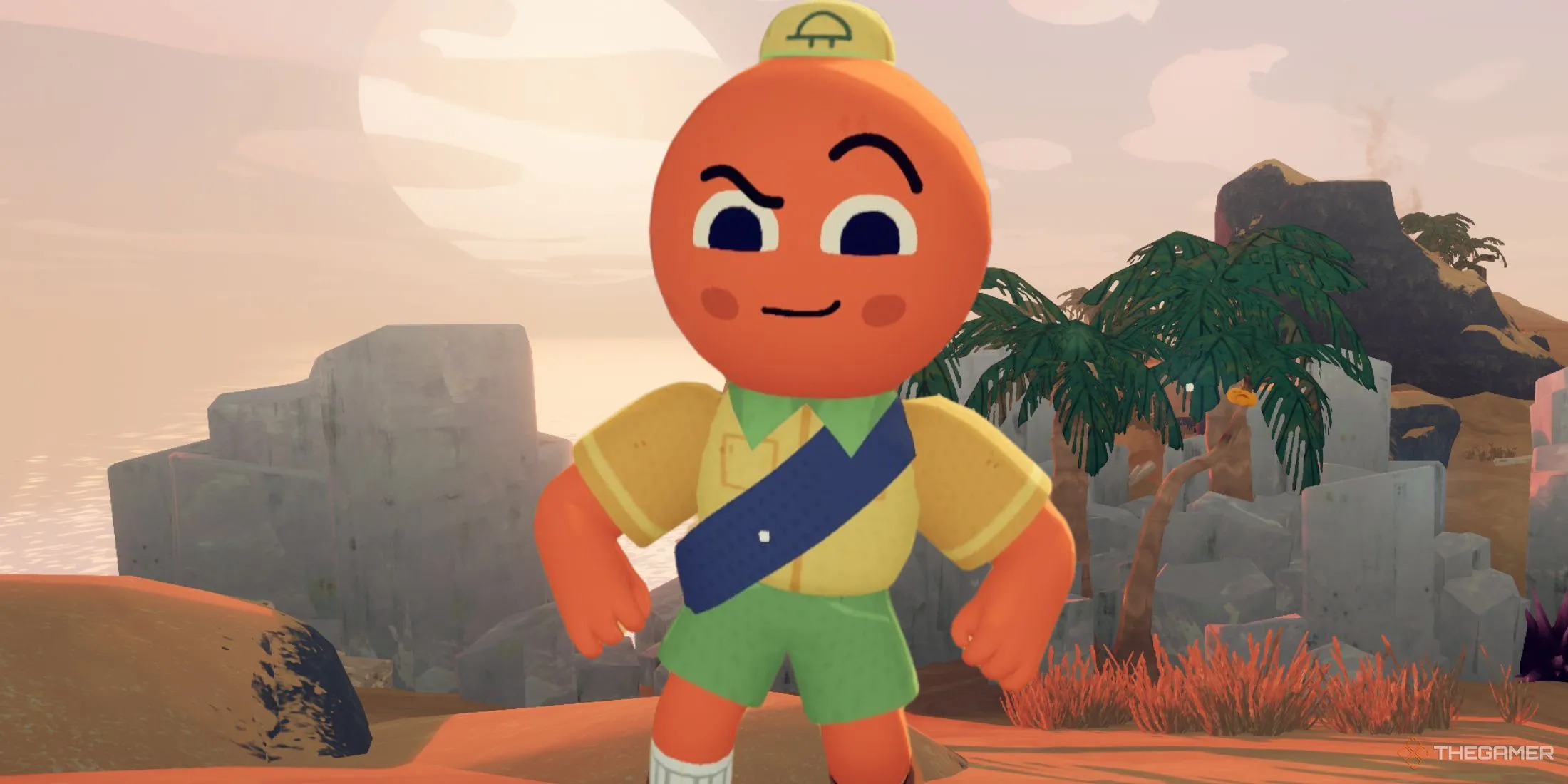 Người chơi tạo dáng trong game Peak, minh họa một tựa game indie có chức năng chat đang đối mặt thách thức kiểm duyệt.