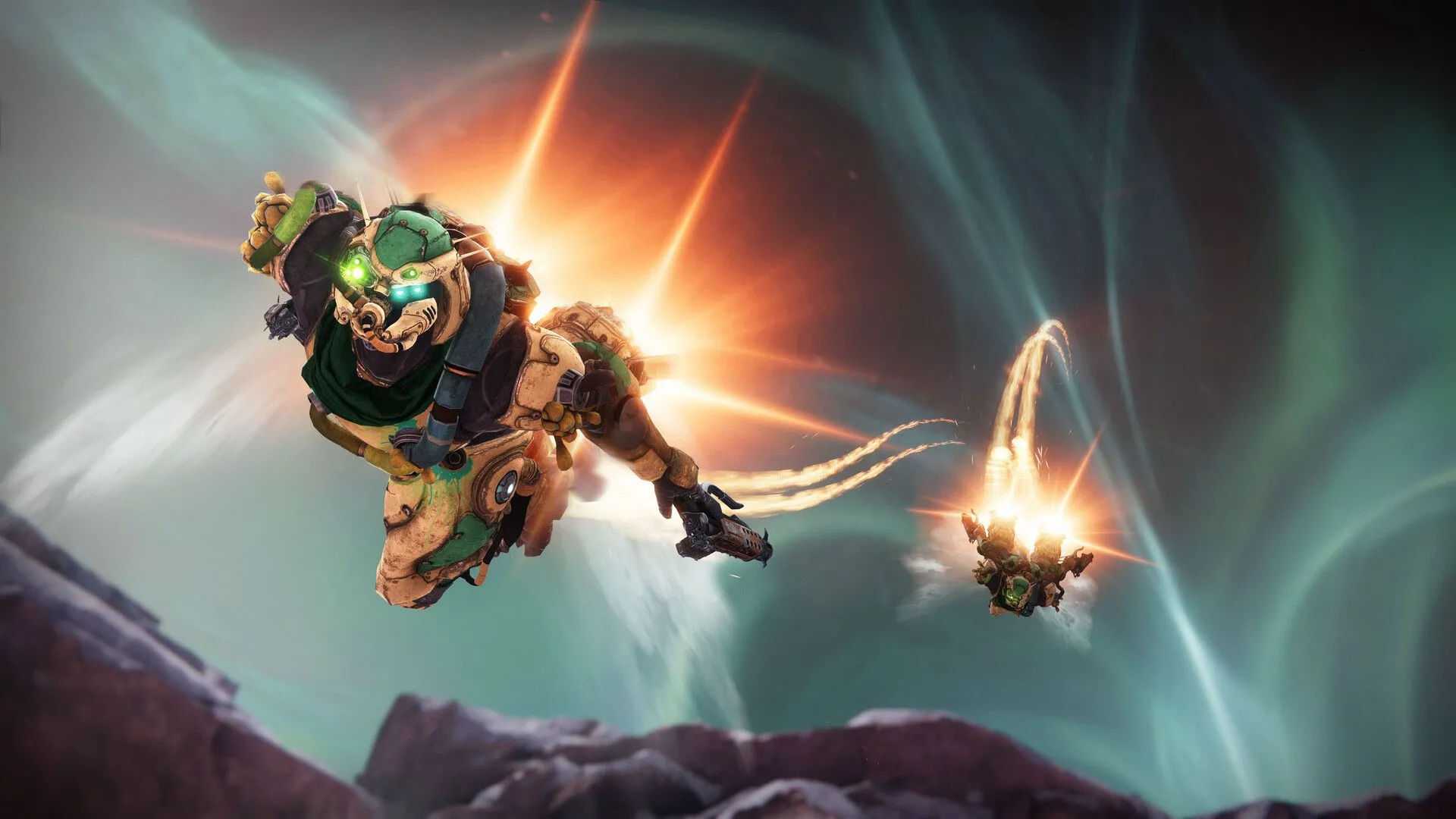 Nhóm Guardian trong Destiny 2 The Edge of Fate đang chiến đấu để đạt Power tối đa