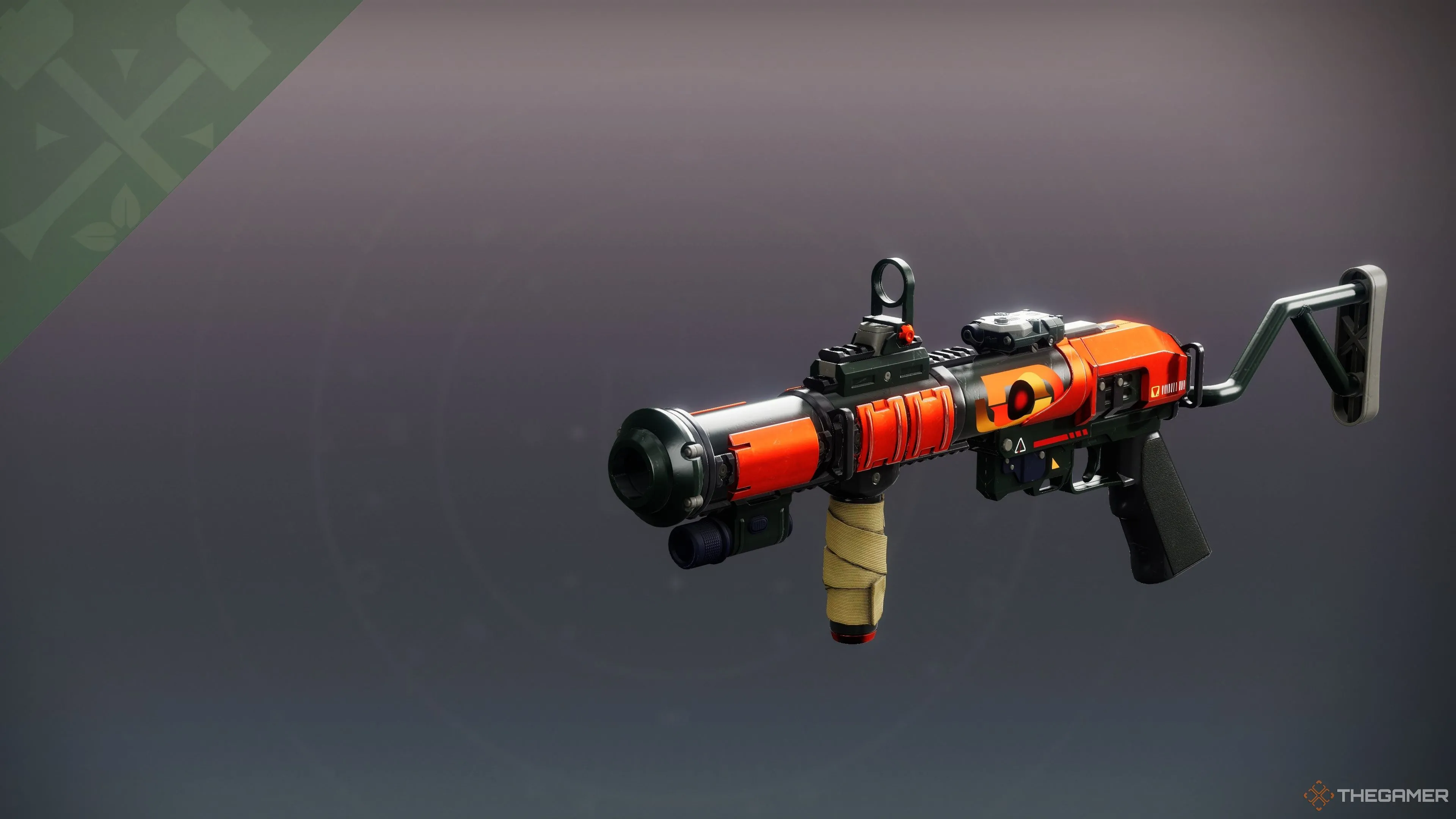 Súng phóng lựu Theodolite Arc với khả năng bắn micro-missile trong Destiny 2, đa dụng cho PvE